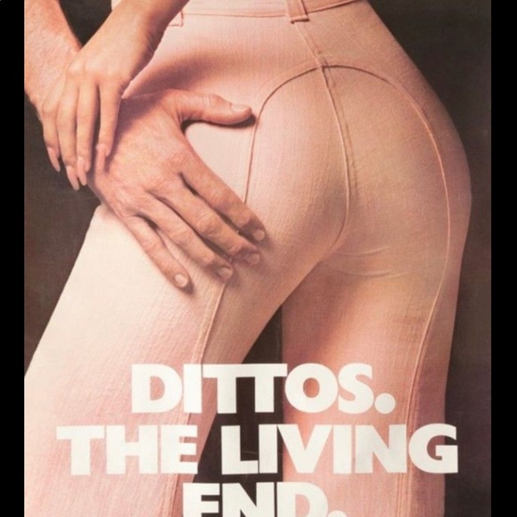 Vintage 70s Dittos • high waist bell bottoms • w27 - Picture 5 of 10